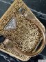 Prada Small Satin Tote Bag With Crystals