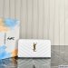 Saint Laurent Cassandre Metelasse Zip Around Wallet