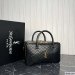 Saint Laurent Lyia Large Duffle In Quilted Lambskin