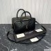 Saint Laurent Lyia Large Duffle In Quilted Lambskin