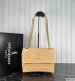 Saint Laurent Niki Medium Chain in Raffia