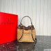 Valentino Garavani Mini Raffia Bucket Bag