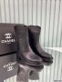 Chanel Women Leather Boots