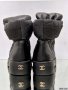 Chanel Women Leather Boots