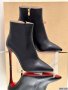 Christian Louboutin Women Leather Boot
