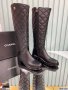 Chanel Women Long Leather Boot