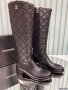 Chanel Women Long Leather Boot