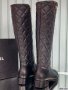 Chanel Women Long Leather Boot