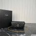 Saint Laurent Gaby Chain Phone Holder In Quilted Lambskin